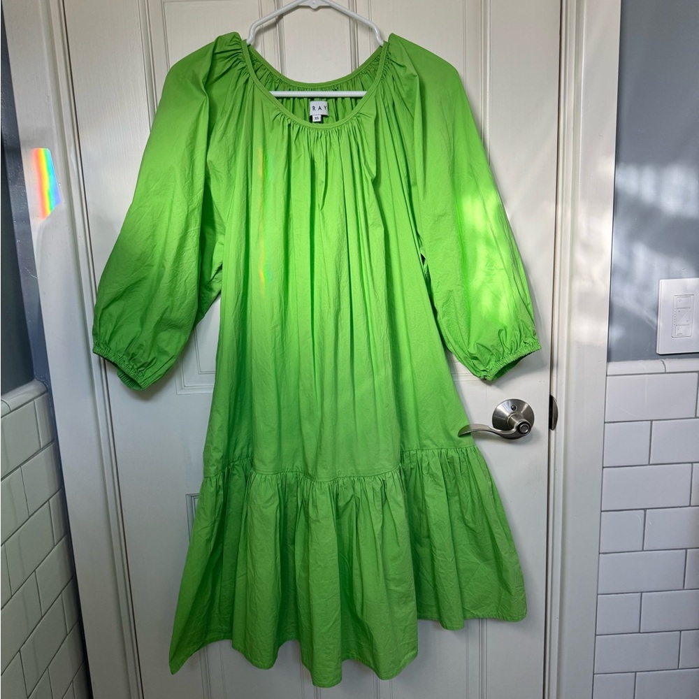 Wray XS Daria Dress- Neon Green